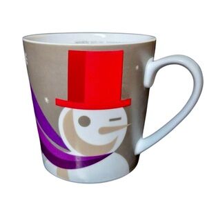 Starbucks 2011 Winter Winking Snowman When We're Together Mug with Handle